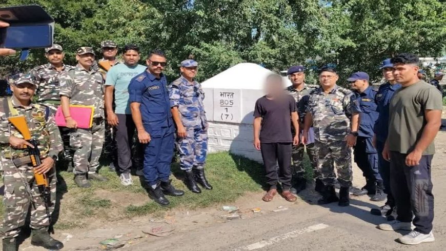 चंपावत में नेपाल की जेल से फरार कैदी गिरफ्तार, बॉर्डर पर टाइट की गई सिक्योरिटी
