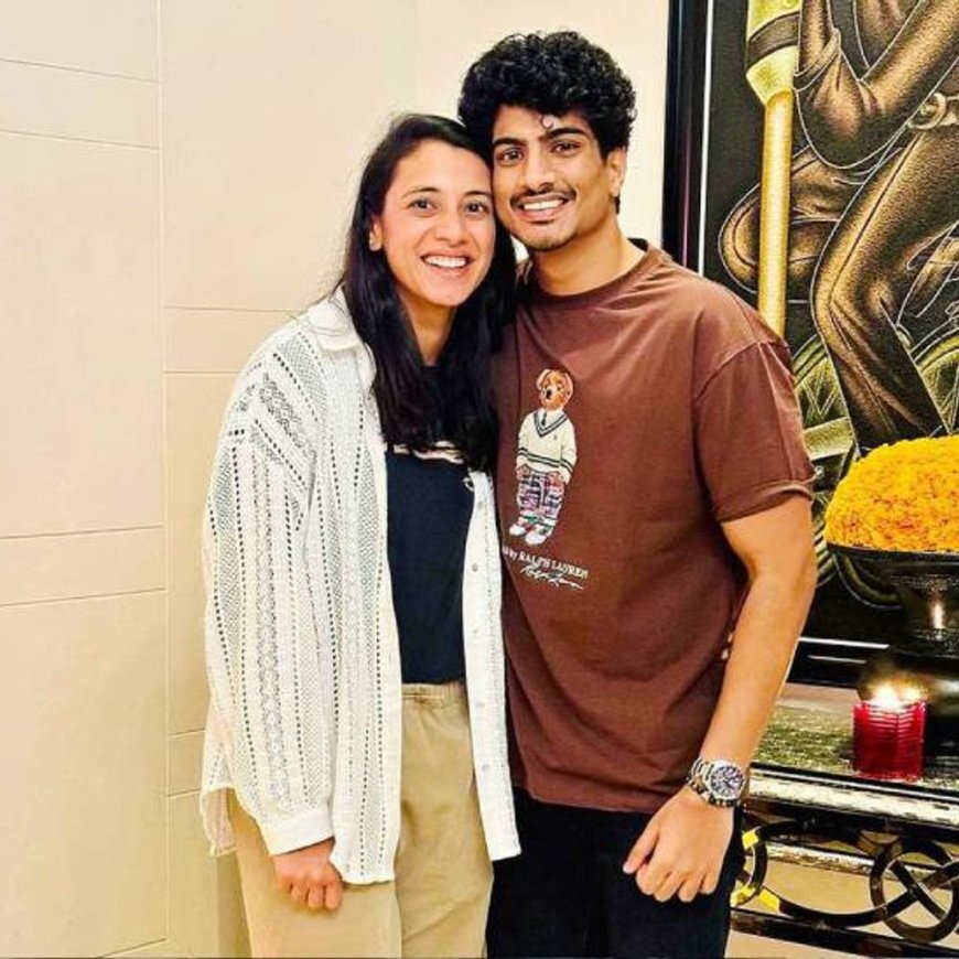 इंदौर की बहू बनेंगी किक्रेटर स्मृति मंधाना:फिल्म डायरेक्टर बोले- हम जल्द करेंगे शादी; टीम इंडिया का 19 अक्टूबर को इंग्लैंड से मुकाबला