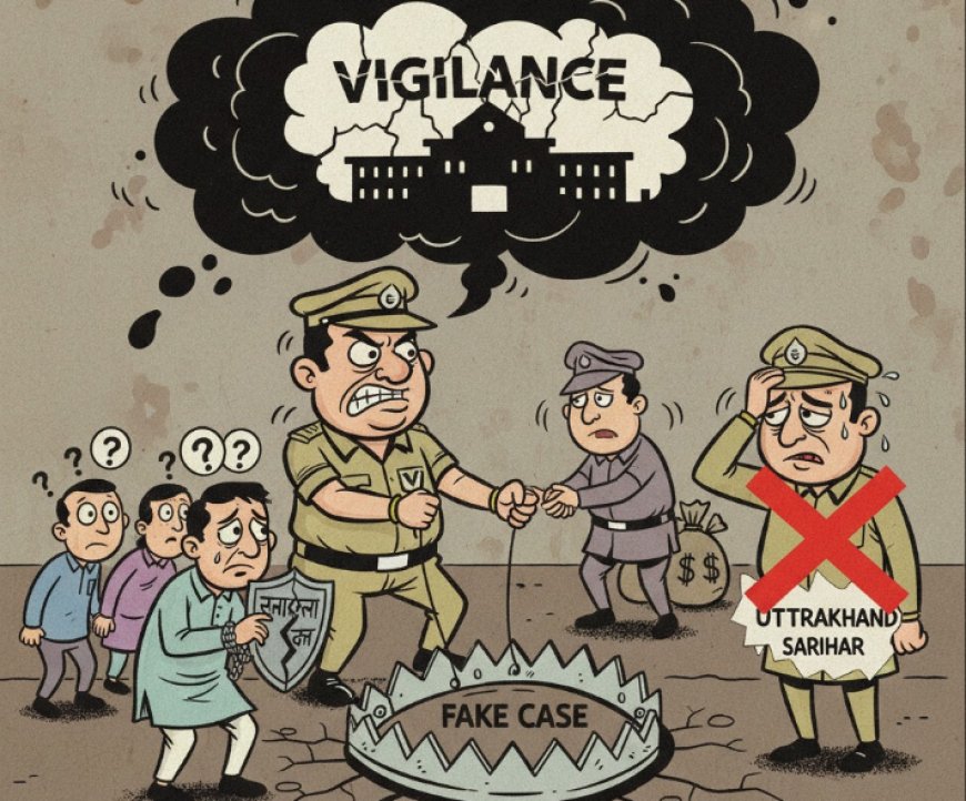उत्तराखंड विजिलेंस बनी 'काला धब्बा': फर्जी मुकदमों से सरकार की किरकिरी, निर्दोषों को फंसाना बनी संस्कृति!