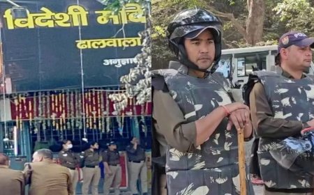 तीर्थनगरी में शराब की दुकान चलाने को भारी पुलिस फोर्स तैनात, आंदोलन में डटे लोग, जानें क्यों मचा है हंगामा 