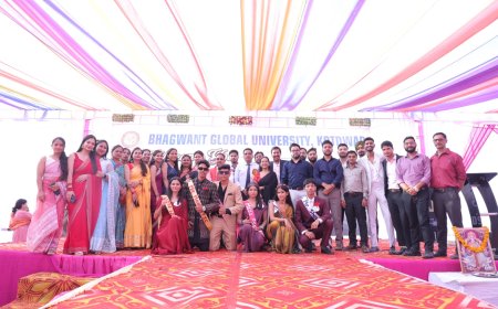 भगवंत ग्लोबल विश्वविद्यालय में आज फ्रेशर पार्टी दीक्षारम्भ ‘उद्भव’ का आयोजन