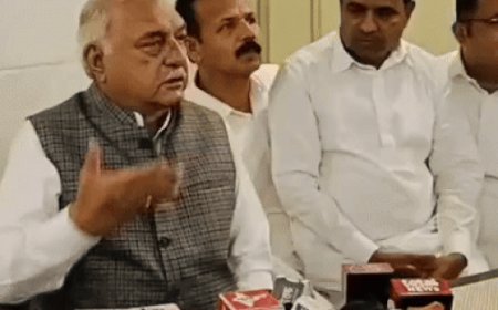 भूपेंद्र हुड्‌डा बोले- BJP और चुनाव आयोग एकदूसरे के स्पोक्सपर्सन:हरियाणा में तो सरकार ही चुराई गई, राहुल गांधी के खुलासे का बिहार में दिखेगा असर