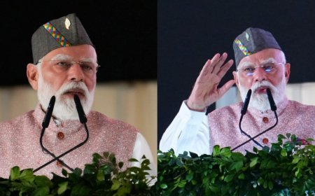 पहाड़ी बोली, पहाड़ी टोपी,पहाड़ी त्योहारों, पकवानों का जिक्र, पहाड़ के रंग में दिखे PM मोदी