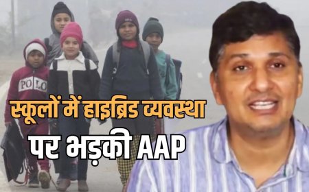 Delhi School: हाइब्रिड व्यवस्‍था का मजाक बना रहे स्कूल…दिल्ली सरकार के आदेश पर AAP