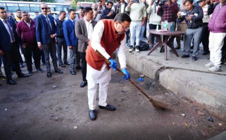 मुख्यमंत्री ने आईएसबीटी का किया औचक निरीक्षण अव्यवस्थाओं पर कड़ा रुख-एमडीडीए व परिवहन विभाग को दिए स्पष्ट निर्देश