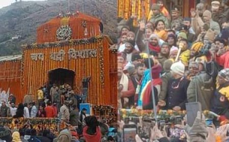 बदरीनाथ धाम के कपाट शीतकाल के लिए बंद, विधिवत पूजा-अर्चना के साथ सम्पन्न हुई परंपराए