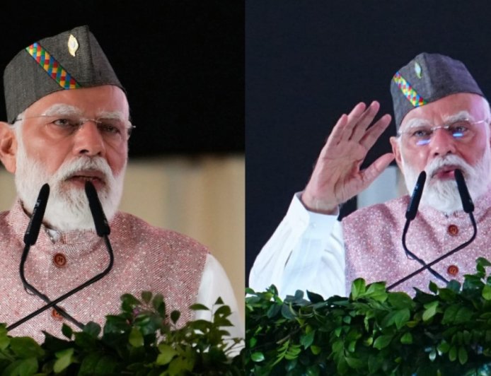 पहाड़ी बोली, पहाड़ी टोपी,पहाड़ी त्योहारों, पकवानों का जिक्र, पहाड़ के रंग में दिखे PM मोदी