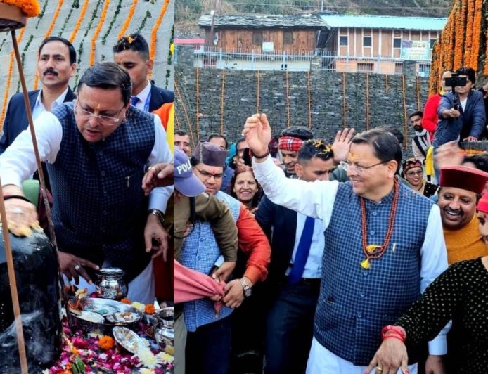 120 करोड़ की लागत से बनेगा हनोल मंदिर का मास्टरप्लान, सीएम धामी ने लाखामंडल शिव मंदिर में की पूजा-अर्चना