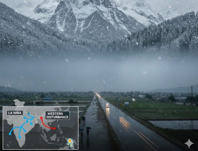 दिसंबर में भारी बारिश और  पहाड़ों में बर्फबारी के आसार, ठंड तोड़ेगी रिकॉर्ड, अलर्ट मोड पर शासन