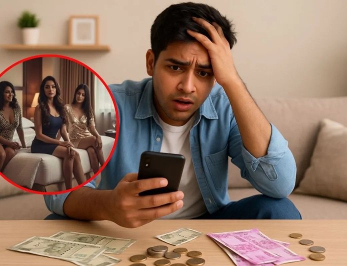 युवक ने बुलाई कॉलगर्ल, चुकाने पड़े 2 लाख 30 हजार 800 रुपये, गूगल से निकाला था मोबाइल नंबर