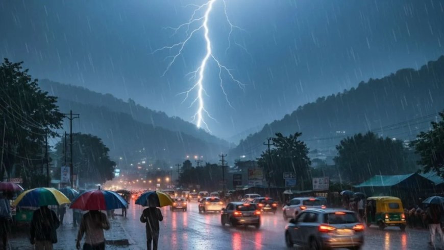 मौसम अगले 48 घंटे दिखाएगा उग्र रूप, बारिश और वज्रपात का येलो अलर्ट, पहाड़ों में बर्फबारी से चलेगी शीतलहर