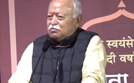 भागवत बोले- दुनिया मोदी को ध्यान से सुनती है:यह भारत की बढ़ती ताकत दिखाता है; अब देश को सही स्थान मिल रहा है