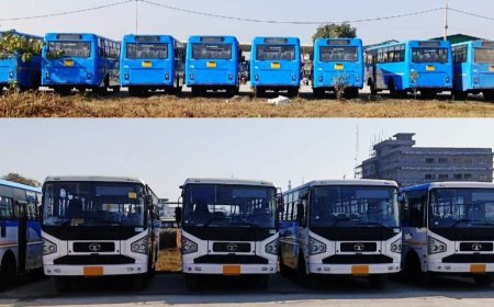 पहुंचने लगी परिवहन निगम की खरीदी 100 नई बसें, पहाड़ी रूट के लिए किए गए खास बदलाव, सफऱ होगा सुरक्षित