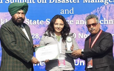 उपलब्धि: खटीमा की बेटी दिव्या पंत उत्तराखंड राज्य विज्ञान एवं प्रौद्योगिकी परिषद(यूकॉस्ट) द्वारा यंग साइंटिस्ट अवार्ड 2025 से हुई सम्मानित