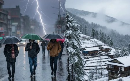 Western Disturbance : कल से दो दिन बारिश की चेतावनी, पहाड़ों में बर्फबारी से थर्रा उठेगा प्रदेश
