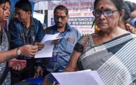 5 राज्यों-UT में SIR की ड्राफ्ट वोटर लिस्ट जारी:1 करोड़ से ज्यादा नाम कटे, ये कुल मतदाताओं का 7.6%; सबसे ज्यादा 58 लाख बंगाल में