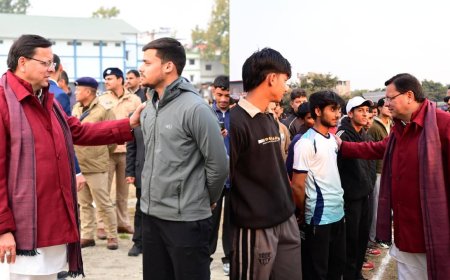 CM धामी ने अग्निवीर भर्ती की तैयारी कर रहे युवाओं से किया संवाद, हर जिले में निशुल्क भर्ती ट्रेनिंग केंद्र का होगा निरीक्षण