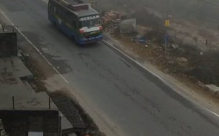 हिमाचल के 6 जिलों में छाया घना कोहरा:बद्दी-बिलासपुर में 50 मीटर तक गिरी विजिबिलिटी; अगले 3 दिन भी अलर्ट, 28-29 को बर्फबारी के आसार