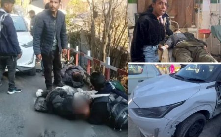 नैनीताल: पुलिसकर्मी की तेज रफ्तार कार ने तीन लोगों को रौंदा, एक की हालत गंभीर