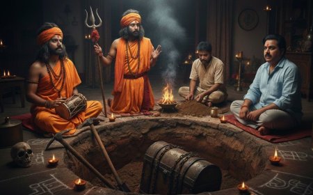 माथे पर त्रिपुंड, गले में रुद्राक्ष… वसीम और जावेद ने गड़े खजाने के नाम पर पैरों तले खिसका दी ‘जमीन’, लोग सन्न