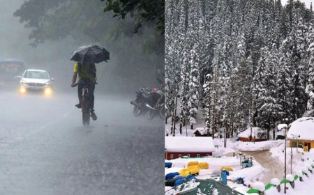 30 दिसंबर से मौसम दिखाएगा तेवर : चार दिन बारिश और पहाड़ों में बर्फबारी से ठिठुर उठेंगे लोग