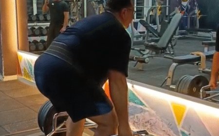 राजस्थान के डॉक्टर ने 50 की उम्र में उठाया 442Kg:बोले- स्टेरॉयड नहीं, देसी घी-दूध की बॉडी है; आर्म्स रेसलिंग में भी कई मेडल जीते