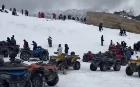 रोहतांग दर्रा सभी वाहनों के लिए ओपन:देशभर से मनाली पहुंच रहे टूरिस्ट बर्फ देख सकेंगे, 2 जनवरी तक 4x4 की शर्त खत्म