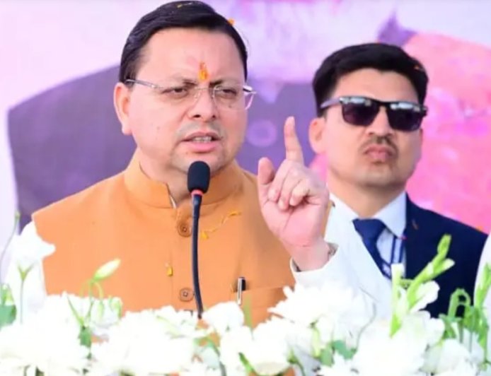 उत्तराखंड लोक विरासत–2025 कार्यक्रम में मुख्यमंत्री पुष्कर सिंह धामी हुए शामिल