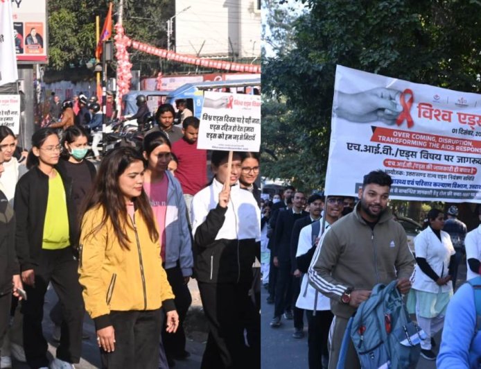 एचआईवी/एड्स के खिलाफ सामूहिक जंग की ललकार, देहरादून में विशाल जन जागरूकता रैली का आयोजन