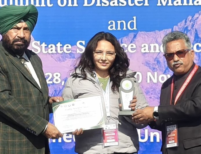 उपलब्धि: खटीमा की बेटी दिव्या पंत उत्तराखंड राज्य विज्ञान एवं प्रौद्योगिकी परिषद(यूकॉस्ट) द्वारा यंग साइंटिस्ट अवार्ड 2025 से हुई सम्मानित