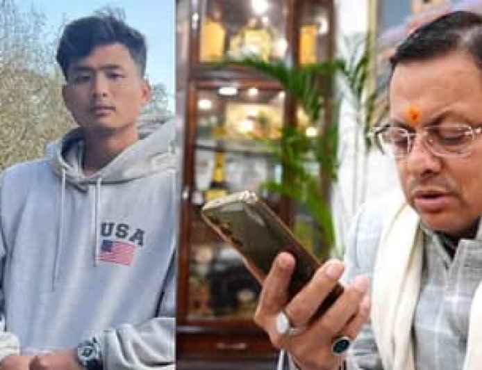 त्रिपुरा में छात्र की हत्या पर सीएम धामी सख्त, एंजेल के पिता से फोन पर की बात