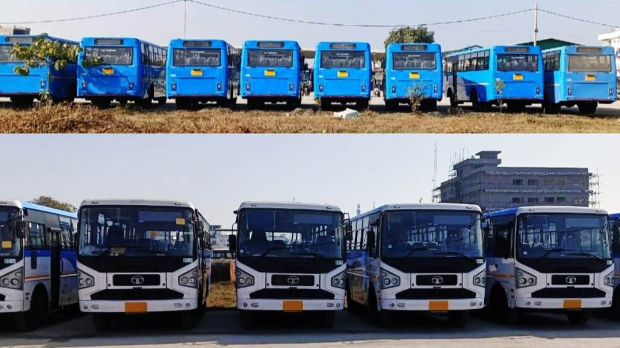 पहुंचने लगी परिवहन निगम की खरीदी 100 नई बसें, पहाड़ी रूट के लिए किए गए खास बदलाव, सफऱ होगा सुरक्षित