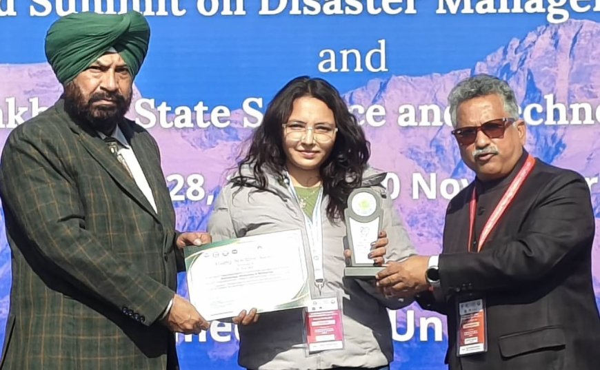 उपलब्धि: खटीमा की बेटी दिव्या पंत उत्तराखंड राज्य विज्ञान एवं प्रौद्योगिकी परिषद(यूकॉस्ट) द्वारा यंग साइंटिस्ट अवार्ड 2025 से हुई सम्मानित