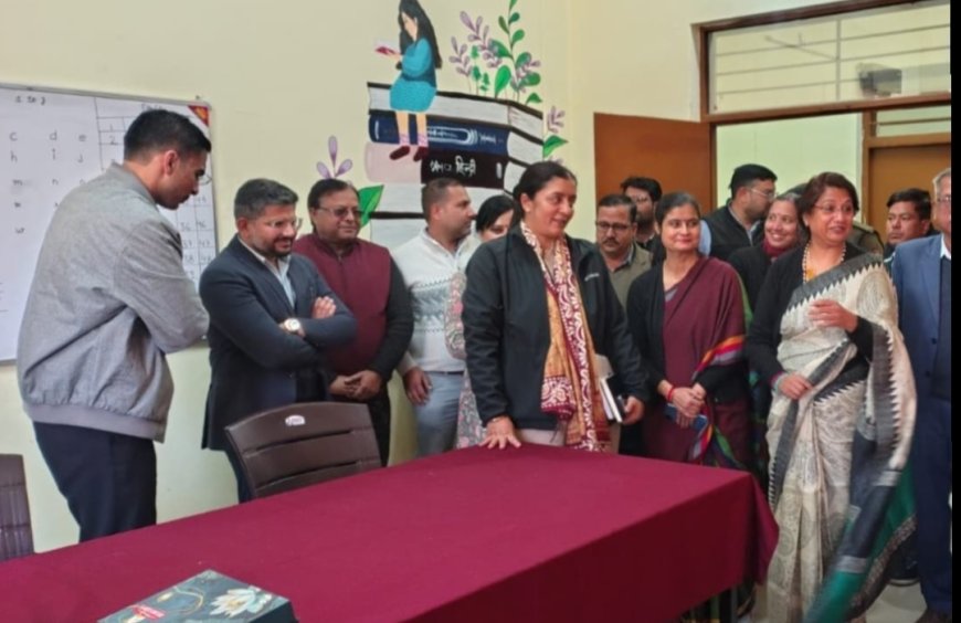 केदापुरम में जिलाधिकारी का निरीक्षण, नारी निकेतन से शिशु सदन तक परखी व्यवस्थाएं