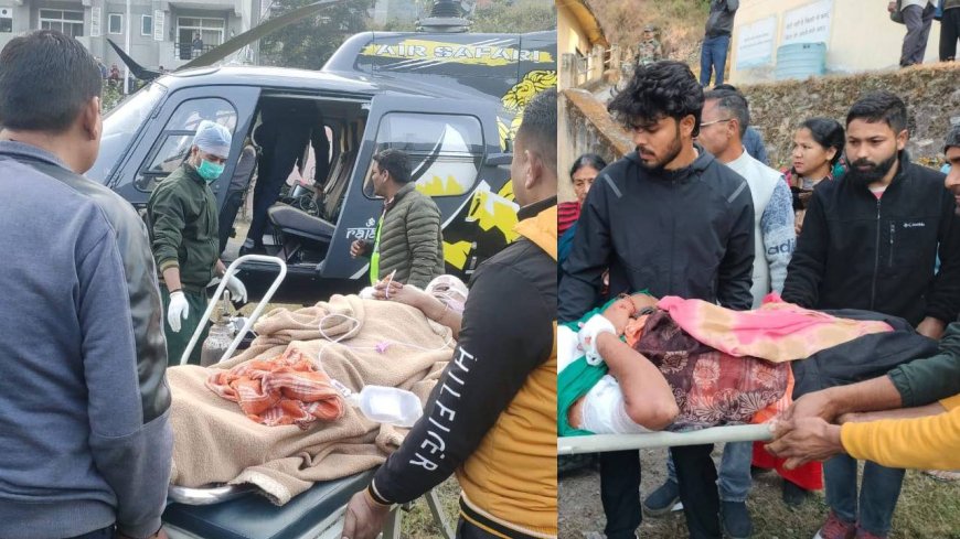 शाबाश अंकित, गुलदार से बचाई महिला की जान, पोखड़ा ब्लॉक में गुलदार ने महिला को किया घायल, गंभीर हालत में एम्स रेफर