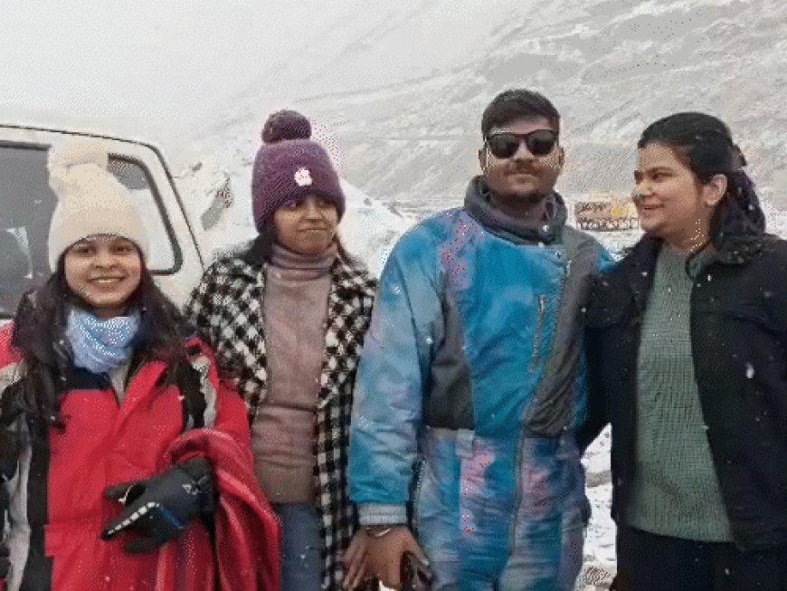 हिमाचल की ऊंची चोटियों पर फ्रेश स्नोफॉल:किन्नौर-लाहौल स्पीति में बर्फीली हवाएं; बर्फ देखने पहुंच रहे टूरिस्ट, मैदानी इलाकों में कोहरा