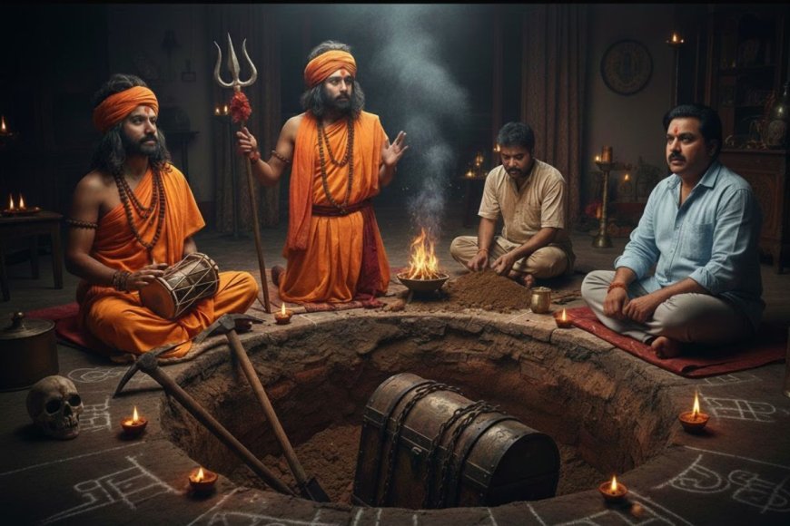 माथे पर त्रिपुंड, गले में रुद्राक्ष… वसीम और जावेद ने गड़े खजाने के नाम पर पैरों तले खिसका दी ‘जमीन’, लोग सन्न