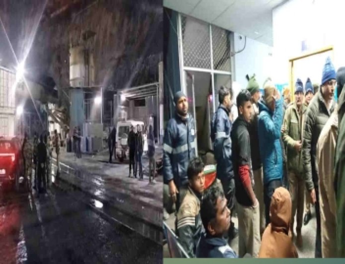 चमोली: 13 किलोमीटर लंबी टनल में दो लोको ट्रेन टकराईं, कई मजदूर घायल