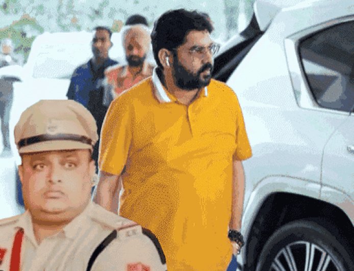 ईडी रेड से बौखलाए बाहुबली राव इंद्रजीत की पोस्ट:लिखा-प्रदेश में फाइनेंसर–गुंडा–पुलिस गठजोड़, ब्याज की आड़ में चल रहा डर का कारोबार