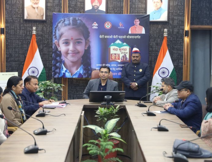 नंदा-सुनंदा; बालिकाओं की शिक्षारूपी पूजा से जिला प्र्रशासन ने शुरू किया वर्ष का पहला दिन