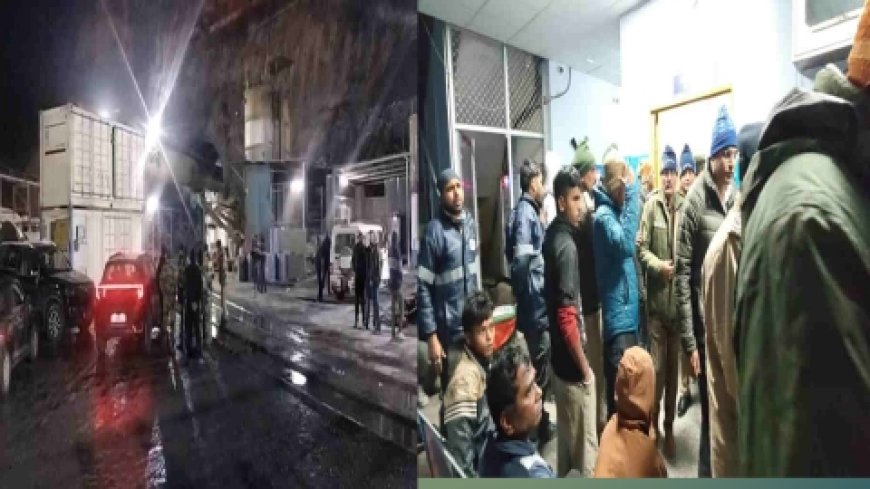 चमोली: 13 किलोमीटर लंबी टनल में दो लोको ट्रेन टकराईं, कई मजदूर घायल
