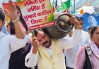 घनसाली में गैस किल्लत पर कांग्रेस का प्रदर्शन, खाली सिलेंडर लेकर सड़कों पर उतरे पूर्व विधायक भीमलाल आर्य