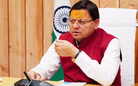 लॉ एंड ऑर्डर पर CM धामी सख्त: दो अधिकारी निलंबित, राज्यभर में सघन अभियान के निर्देश