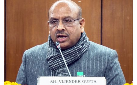 Delhi Assembly Speaker Vijender Gupta receives Z-category security after bomb threats