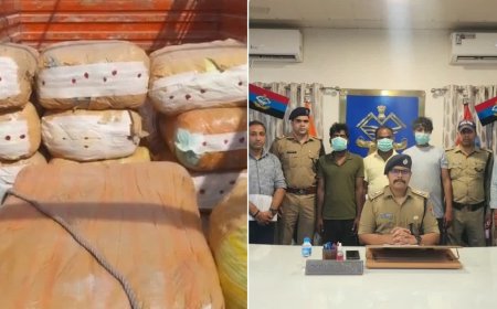 ओडिशा से आ रही थी नशे की खेप, उत्तराखंड पुलिस ने 558 किलो गांजा पकड़ा