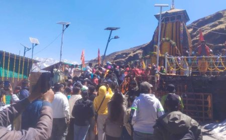 तृतीय केदार तुंगनाथ के कपाट खुले, “हर-हर महादेव” के जयकारों से गूंजा धाम