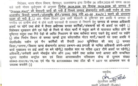 नैनीताल :(बड़ी खबर) तूफान, ओलावृष्टि के अलर्ट जारी