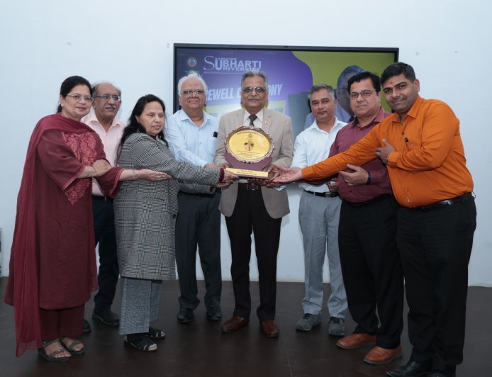 Dr Himanshu Aeran bid farewell on taking up new national responsibility