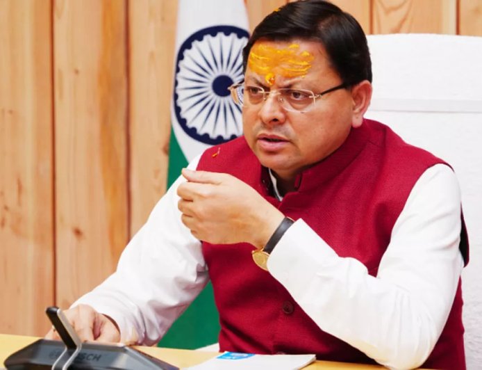 लॉ एंड ऑर्डर पर CM धामी सख्त: दो अधिकारी निलंबित, राज्यभर में सघन अभियान के निर्देश