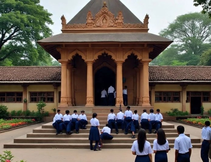 ‘आत्मा भटकती है, उसे शांत करने के लिए बनाया मंदिर’, सरकारी स्कूल में शिक्षकों का गजब कारनामा